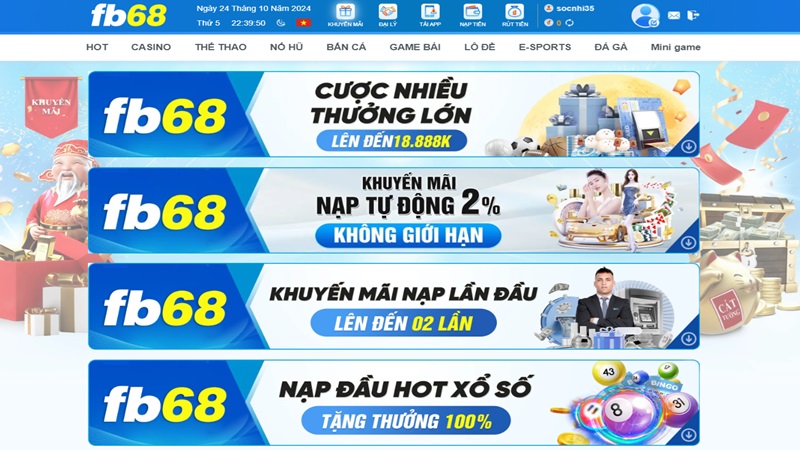 Điều kiện trở thành đại lý FB68 hợp lệ năm 2025